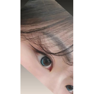 【散光】Lenbling Eye Only 1 Month Glomi Mint Blue 每月抛棄散光彩妝隱形眼鏡